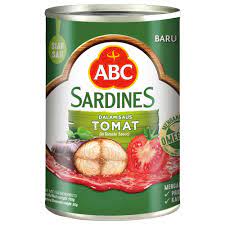 ABC SARDINES TOMAT KLG 155g