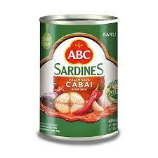 ABC SARDINES CHILI KLG 425g